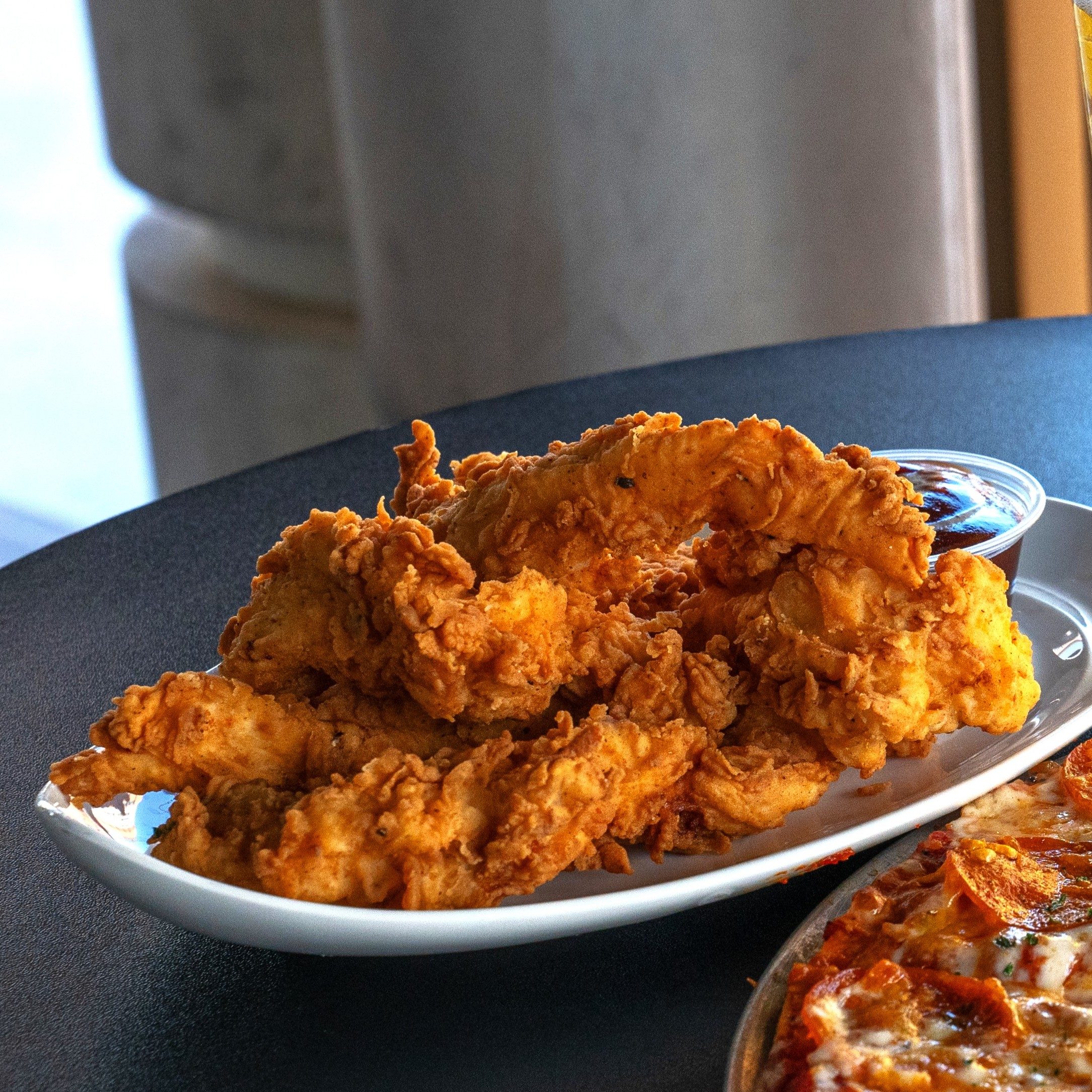 Chicken Tenders & Fries.