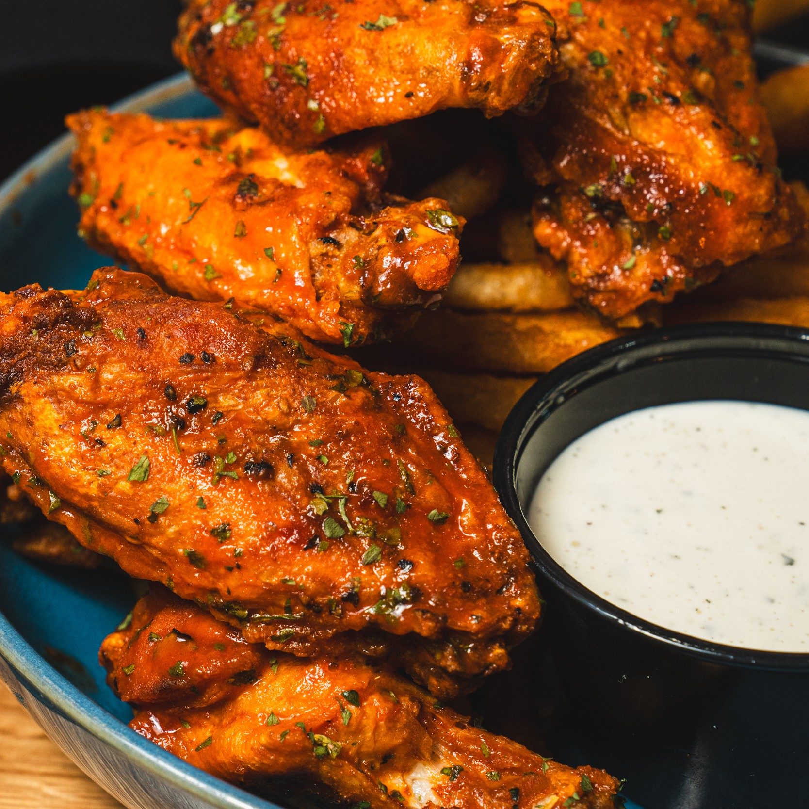 Wings & Fries.