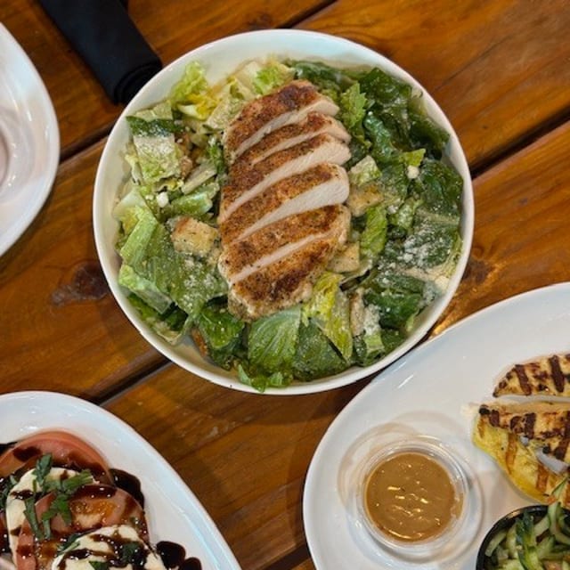 Chicken Caesar Salad.