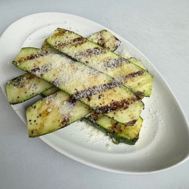 Grilled Zucchini.