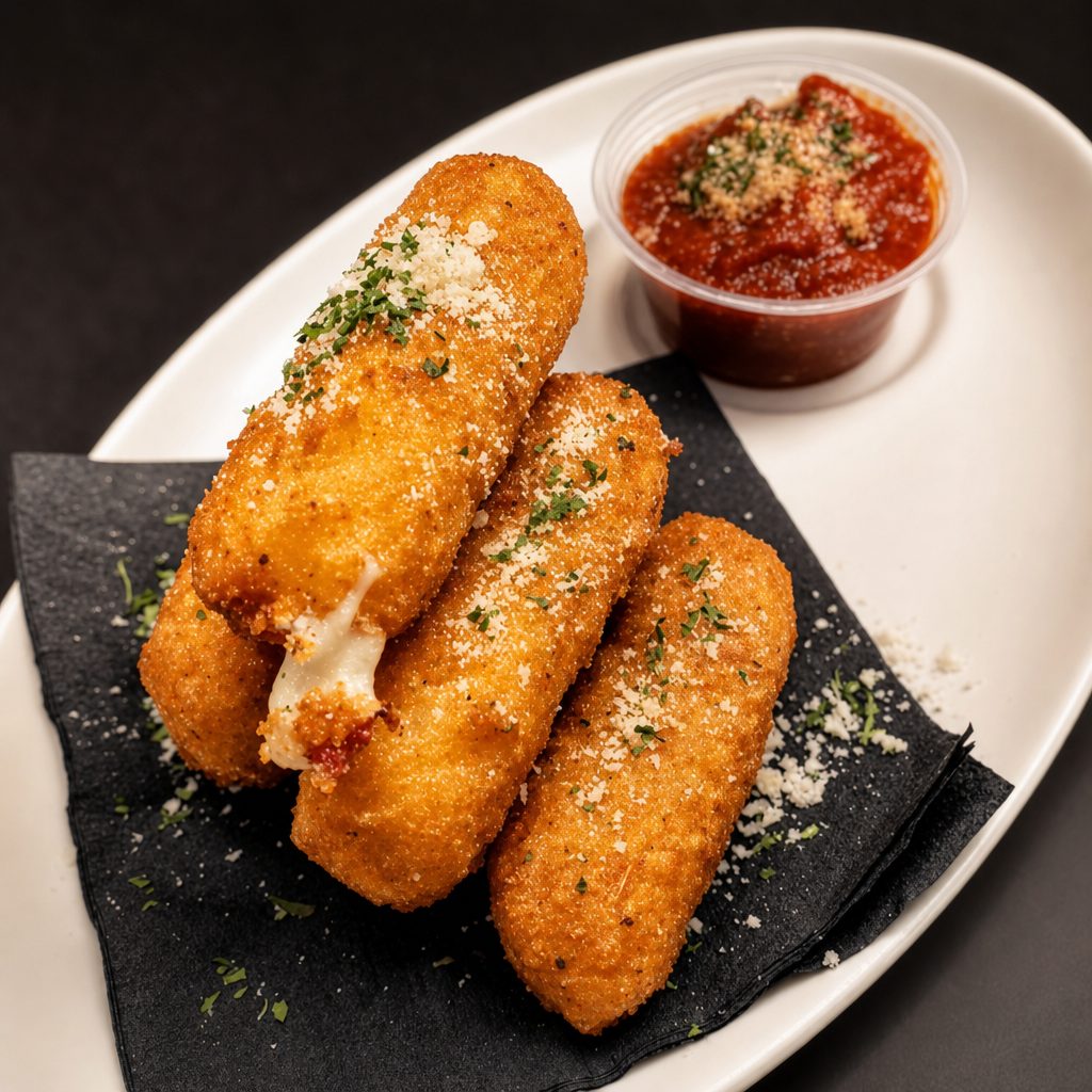 Mozzarella Sticks.