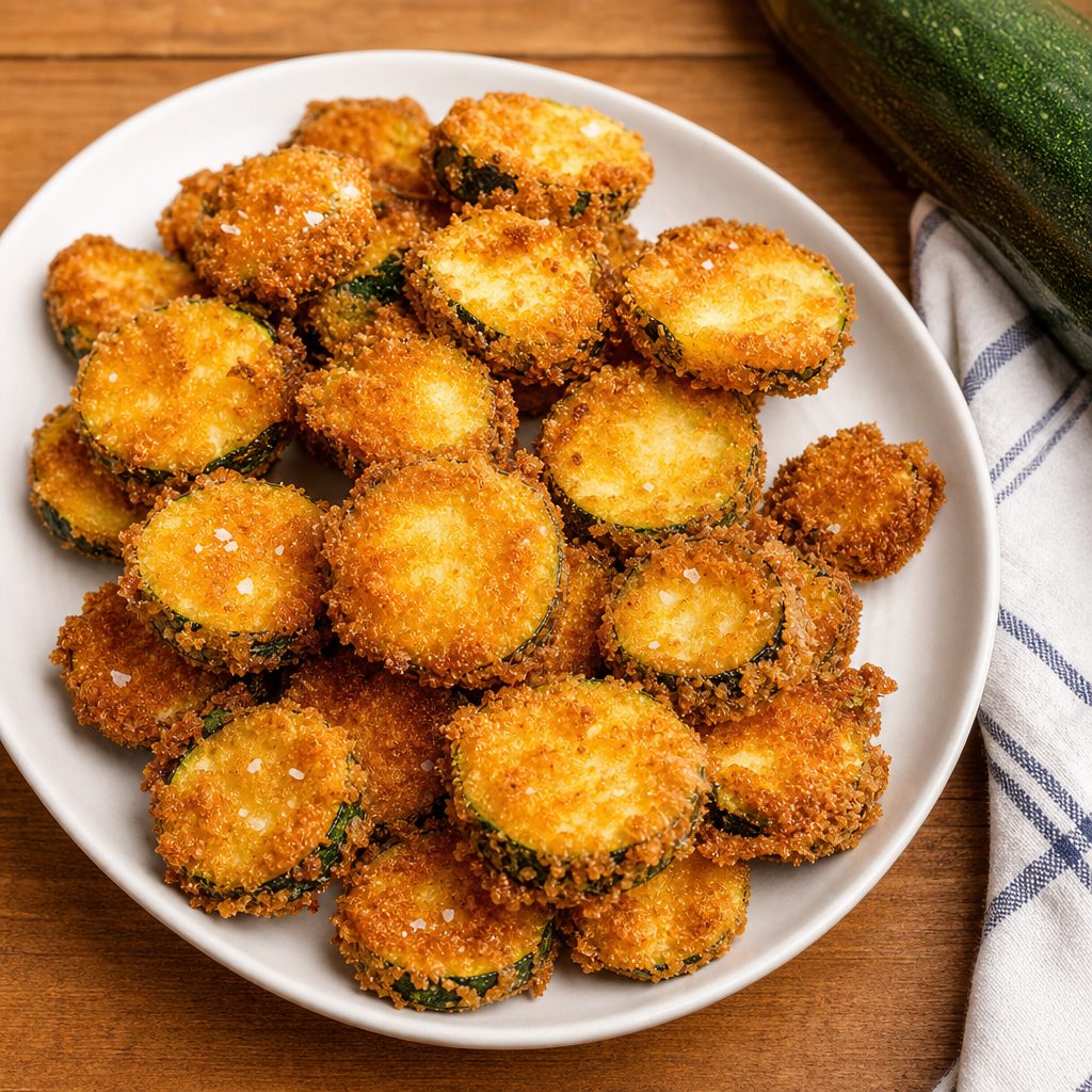 Fried Zucchini Spears.