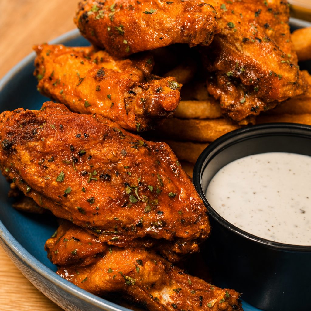 Wings & Fries.