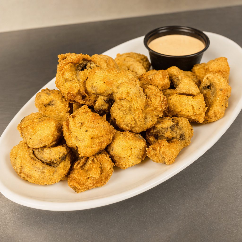 Fried Mushrooms.