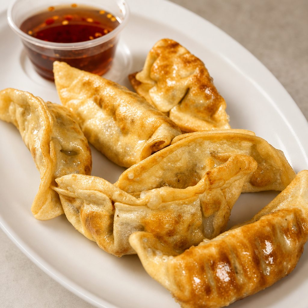 Chicken & Veggie Potstickers.