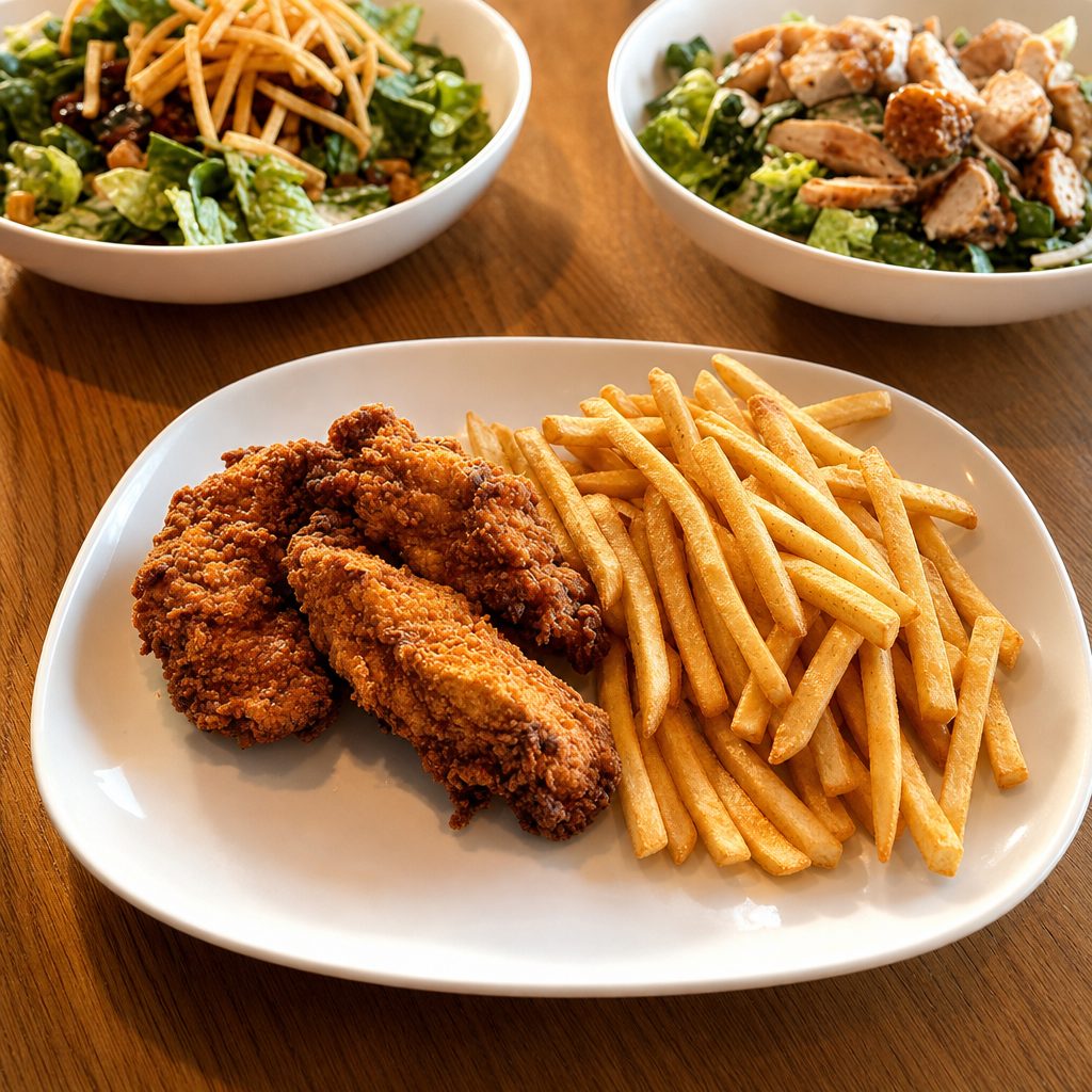 Kids Tendies & Fries.